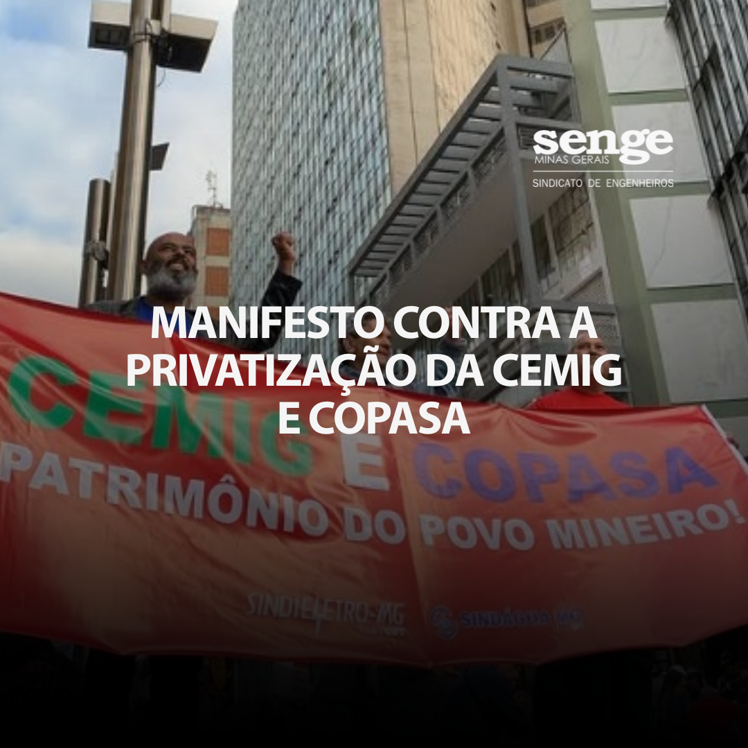 Manifesto cemig copasa